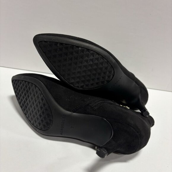 Aerosoles Women’s Edith, Black Ankle Booties, Size 7 M - Picture 5 of 6